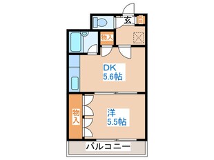 南８西１ビルの物件間取画像